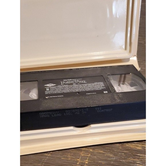 Disney Peter Pan VHS 1990 Black Diamond Edition - Picture 5 of 5